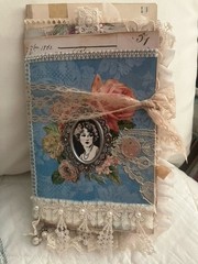 VINTAGE STYLE HANDMADE JUNK JOURNAL-“A Graceful Life”