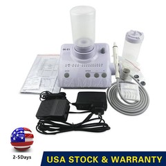 US! Cavitron Dental Ultrasonic Scaler fit EMS +Handpiece+Tips+2 Bottles SKE1 FDA