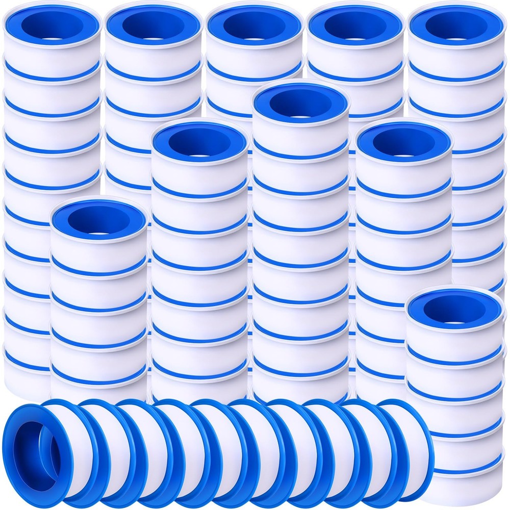 300 Rolls PTFE Tape 1/2 x 520 Inches Plumbers Waterproof Sealant Plumbing Tap…