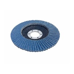 10 PCS Durable Zirconia Abrasive 4-1/2″ x 7/8″ Flap Discs, 80 Grit 13300 RPM MAX