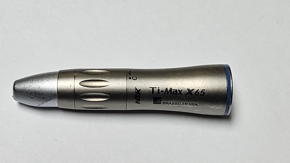 NSK Ti-Max X65: Straight 1:1 Dental Handpiece
