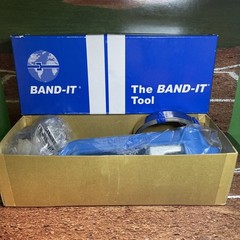 BAND-IT Band Clamp Tool: 0.1875 in Min. Strapping Wd, 0.75 in Max. Strapping Wd