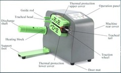 Air Cell, HY-02 Air Cushion Bubble Maker Machine, Air Pillow inflator + 2 Rolls