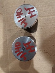 4140 Hot Rolled Steel Bar Round Stock Heat Treated 1 1/2” OD x ~ 4” Lot of 2