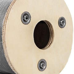 VEVOR T316 1/8″ 3/16″ Stainless Steel Cable 1×19 100/500/1000ft Wire Rope Cable