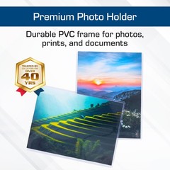 6×8 Toploaders for Photos | 25-Pack Clear Rigid PVC Protectors for Cards