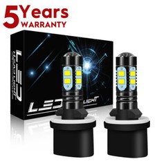 2 880 6000K LED bulbs for XUV 625i 825i 825 S4 855D 855D S4 Deere Gator;AM144882