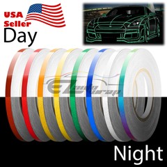 Reflective Tape Safety Self Adhesive Strip Reflector Sticker Decal 1CM x 150FT