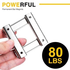 Magnets Strong Neodymium Rectangular Magnetic Bar 4Pack Wall Mounting