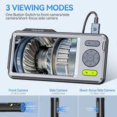 TESLONG Triple/Dual Lens Borescope Inspection Camera 1080P Industrial Endoscope