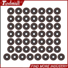 Findmall 50 Pcs 4-1/2″×7/8″ 40 Grit Premium Zirconia Flap Disc Sanding Grinding