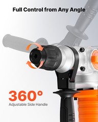VEVOR Rotary Hammer Drill 1-1/8 in SDS-Plus Electric for Concrete and Masonry