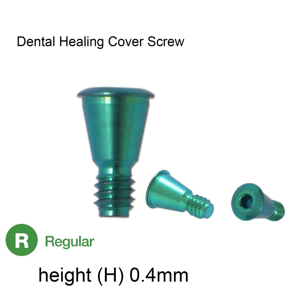 5Pcs US Dental Healing Abutment Fit Oss TS Hiossen ET Regular Platform Titanium