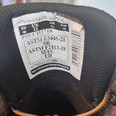 Carhartt CME6355 Men’s 12D Waterproof EH Brown Work Boots ASTM F2413-18