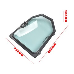 Door Frame with Glass for Bobcat All Wheel Loader: A220, A300 Iron # 7109665