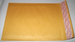 AIRJACKET / BUBBLE KRAFT MAILER SHIPPING ENVELOPES 6.5″ x 9.25″ SIZE# 0 10 CT