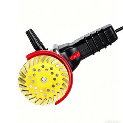 180mm Diamond Grinding Wheel Gold Helical Tooth Concrete Polishing Disc tool