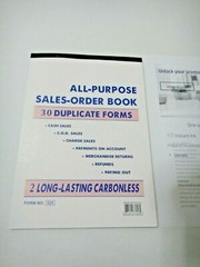 All-Purpose Carbonless Sales Order Book 7.5″ x 10.5″ 2-Part US Seller