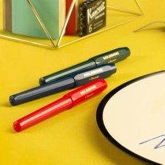 x Kaweco, Ballpen, 1.0mm Point, Black with Blue Ink