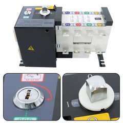 1PC ATS 160A 4 Poles 110V 220V Grid to AC Generator Automatic Transfer Switch