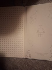 LEGO Journal Pen Hardcover Notebook Stationary Diary Lined Blank Book New