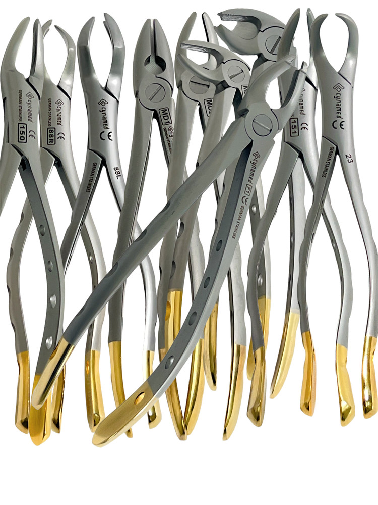 Premium German Dental Tooth Extracting Forceps Extraction Dental Instruments