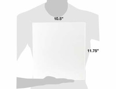 3 Ring Case View Case Binder with Overlay – 1.0 Inches (Clear) – 3 Pack