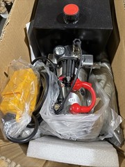 13 Quart Hydraulic Pump 3200PSI Single Acting Metal Reservoir Dump Trailer New