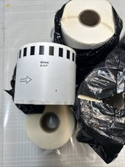 13 Rolls Continuous Paper OFBRO2205 Labels (2-3/7″ x 100 Feet) 62mmx30M