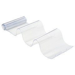 Uimoso 6 PCS PVC Strip Curtain 80 x 36 x 0.08 in Smooth Plastic Door Panels