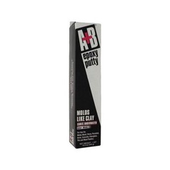 A+B Epoxy 9904K White Rezolin Kit, 14 oz. Container 1-(Pack), Black