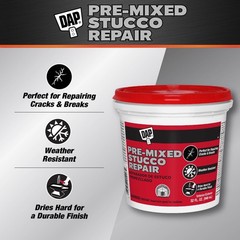 Dap 60817 Indoor and Outdoor Stucco Patch 1 gal. (Pack of 2)