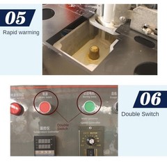 Compact Portable Home-Use Edge Banding Machine for Curved and Straight Edges