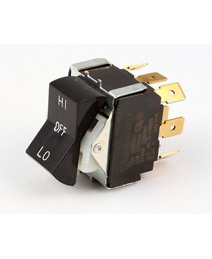 Blodgett Switch, Rocker, 3Pdt, Black 7636 – Free Shipping + Geniune OEM