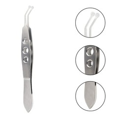 Meibomian Glands Expressor Forceps 3 mm Round Tip Ophthalmic Instruments German