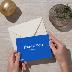 200 Thank You Cards For ebay Sellers – Red, Yellow, Green, and Blue