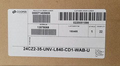 Metalux 2′ x 4′ Recessed LED Troffer White 24CZ2-35-UNV-L840-CD1-WAB-U