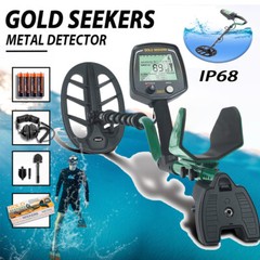 Metal Detector with 11″ Concentric Search Coil, 3 Accessories & 5 Year Warranty