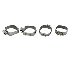 Dental Orthodontic Bands 1st Molar Buccal Tube Small Cleat Roth MBT GAC 85 Kits