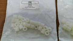 Essentra Components ROUND SPACER 13RSSR0076 25 PACK LOT OF 2