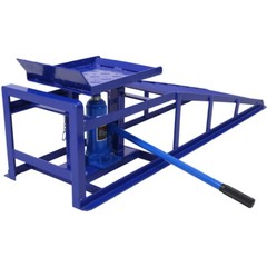Auto Car Truck Service Ramps Lifts, Garage Car Lift Hydraulic Ramps Blue 5 Ton