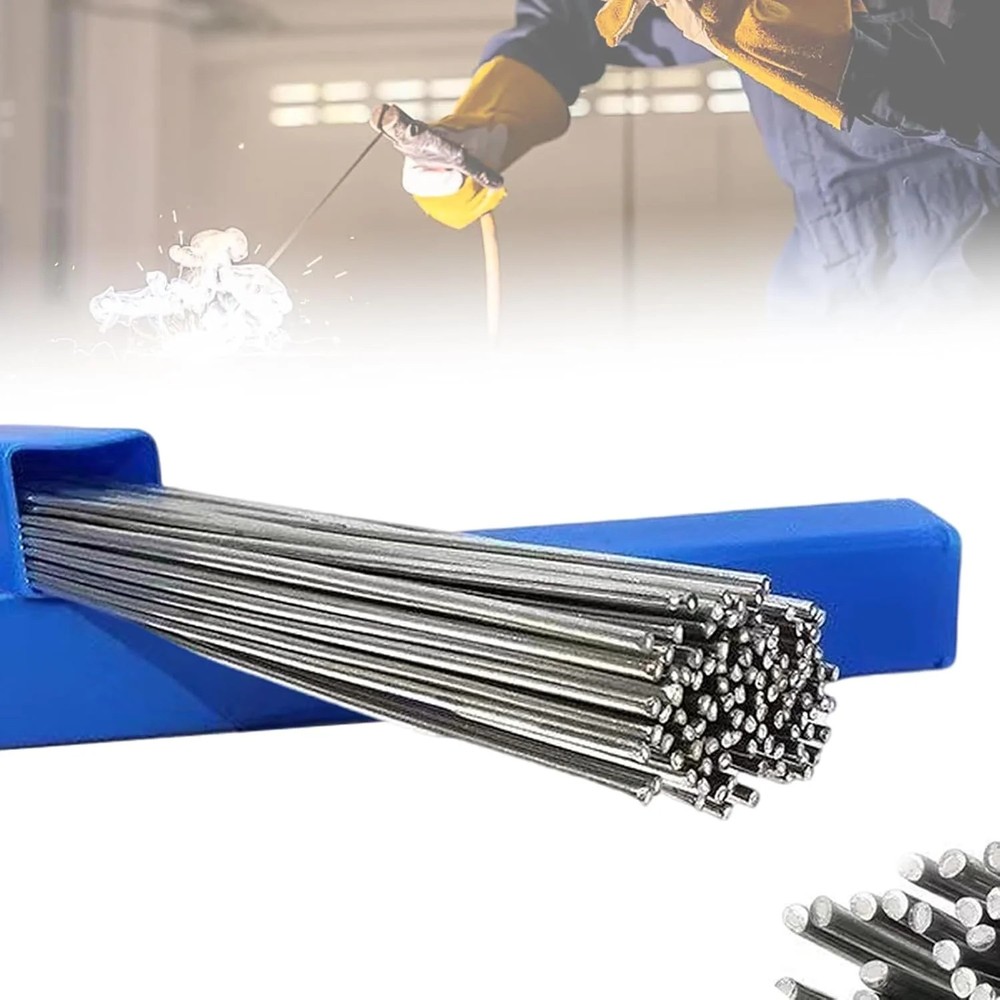 50Pcs Aluminum Brazing Rods, Aluminum Welding Rods, Welding Sticks, Low Melt Wel
