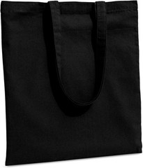 Carrywell (Not Made in China) Canvas Tote Bags In Bulk, 1 pack, Black