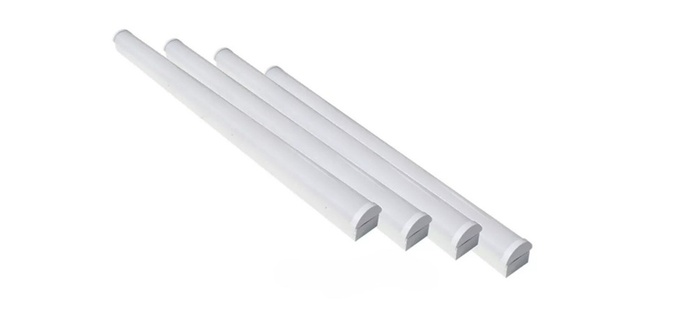 4 Pack 4FT LED Linear Strip 24/32/40W CCT 3500K/4000K/5000K Selectable 100-277V