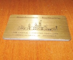 Vintage Smithsonian The Castle James Renwick Jr Pocket Address Book Souvenir