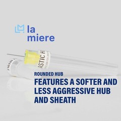 100P Disposable Premium Dental Plastic Hub Needles in Perforated Box 27G , Le…