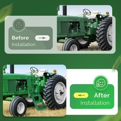 Steel Tractor Stair Step Kit Left Hand For John Deere 3010 3020 4000 4010 4020