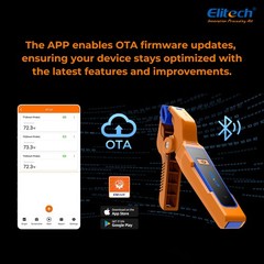 Elitech Temperature Clamp for Digital Manifold Gauge LMG-10/LMG-10W/EMG-20V/40V