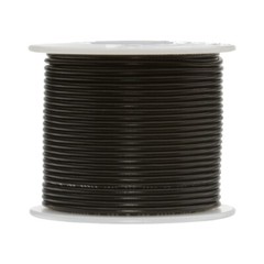 12 AWG Gauge TXL Automotive Stranded Hook Up Wire, 100 ft, Black, 60 Volts