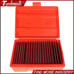 Findmall 1/32″X 6″ Steel Parallel 20 Pairs Set 0.0001″ Hardened Ultra Thin Tool